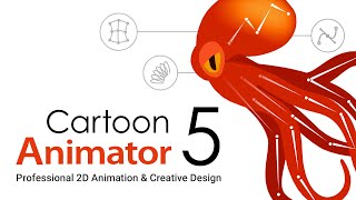 Cartoon Animator 5 Launch  Professional 2D Animation Software amp Creative Design for Cartoon Makers [upl. by Llehcam469]