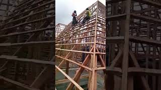 Roofing woodwork subscribemychannel nigeria ghana kenya uganda botswana namibia cameroon me [upl. by Hahn]