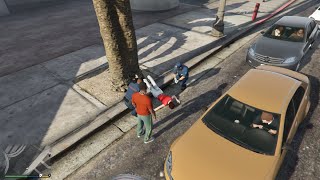 The ambulance men wronged me GTA 5 gta5 [upl. by Talie]