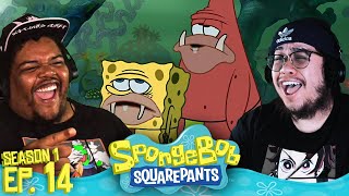 SB129  Spongebob Season 1 Episode 14 GROUP REACTION [upl. by Lodhia]