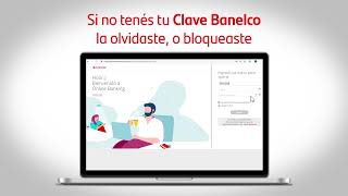 ¿Cómo blanquear tu clave Banelco desde Online Banking [upl. by Ymerrej]