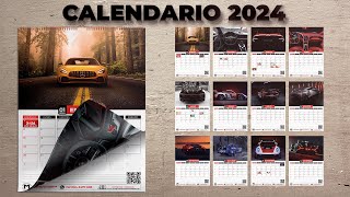 DESCARGAR CALENDARIO 2024 12 MESES MAGNETO STUDIOS [upl. by Navnod926]