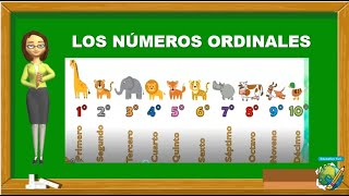 ✨ LOS NÚMERO ORDINALES DEL 1º AL 10º ✨PARA NIÑOS NIVELACIÓN FORMATIVA [upl. by Llerrem402]