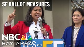 San Francisco Mayor London Breed kicks off campaign for several ballot measures [upl. by Samuelson]