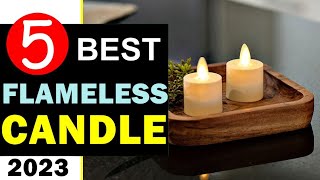 Best Flameless Candles 2024 🏆 Top 5 Best Flameless Candles Reviews [upl. by Ailsa236]