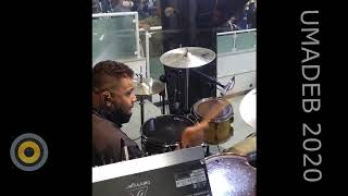 O Abraço do Noivo  Drums izackjcdrums  UMADEB 2020  Backstage [upl. by Hoffer]