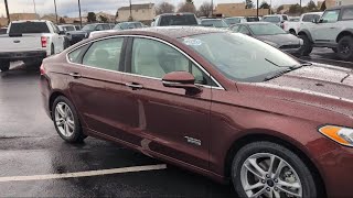 2016 Ford Fusion Energi Titanium Sedan Albuquerque New Mexico [upl. by Sou]