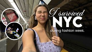 I survived NYC during fashion week [upl. by Mimajneb511]