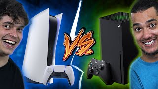 PLAYSTATION 5 vs XBOX SERIES X  Quem é o Melhor [upl. by Klute875]