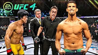 Ufc 4 Bruce Lee Vs Leonardo Santos Ea Sports [upl. by Gonyea689]