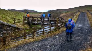 Kilmarnock Ramblers Kames to Glenbuck Muirkirk Jan 5th 2014 [upl. by Ahsinahs]