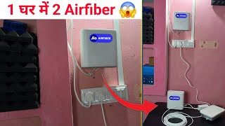 Installing Jio AirFiber  A Home Internet Experience [upl. by Annohsat471]