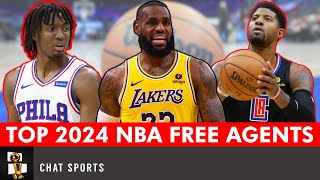 Top 25 NBA Free Agents in 2024 [upl. by Eemak]