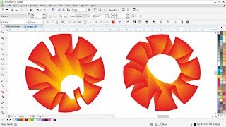 3d designs in corel draw  corel draw tutorials for beginners [upl. by Bremer]