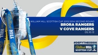 Brora Rangers 11 Cove Rangers  William Hill Scottish Cup Second Round [upl. by Inhsor]