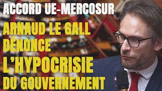 Pourquoi censurer notre résolution contre laccord UEMercosur si le gouvernement dit sy opposer [upl. by Ellehcor]