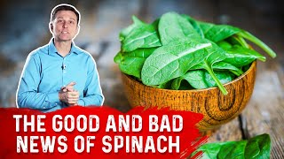 Spinach Benefits and Caution Explained By Dr Berg [upl. by Rednave]