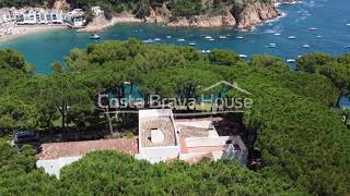 Villa de lujo en primera línea de mar en Tamariu con increíbles vistas al mar  Ref 2963PL  Dron [upl. by Selimah]