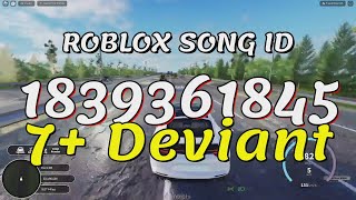 7 Deviant Roblox Song IDsCodes [upl. by Pik]