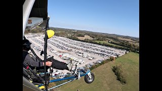 Flew over the largest and neatest Auto salvage place Ive seen in this area [upl. by Aniale]