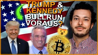 BITCOIN BULLRUN durch USWahl🐂 TRUMP amp RFK gemeinsam gegen HARRIS🤯 [upl. by Eimmas]