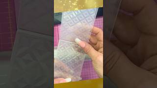 Embossing Acetate shakercard embossing cardmaking [upl. by Nere]