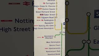 South Kensington London Tube Map [upl. by Germana]