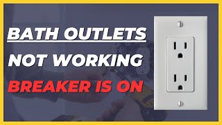 Bathroom Outlets Are Not Working 🤷‍♂️ Cant Reset It [upl. by Adnirak]