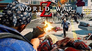 WORLD WAR Z Gameplay German  Es regnet 1000 Zombies [upl. by Ttenyl366]