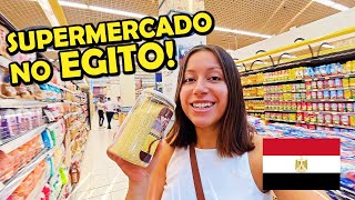 SUPERMERCADO NO EGITO em 2023 Preços Produtos e Curiosidades  Brasileira no Egito [upl. by Calv229]