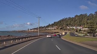 Bass Hwy Wynyard to Burnie TAS day drive [upl. by Aneerehs439]