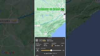 Accidente en brasil aviation pilot flightradar24 [upl. by Aizahs735]