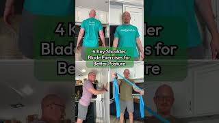 4 Essential Exercises for Shoulder Blade Strength and Posture [upl. by Derwon]