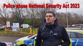 First Police Abuse of The National Security Act 2023 [upl. by Tatianas678]