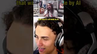 Moist Critical reacts to Kwebbelkop AI generated content moistcr1tikal penguinz0 kwebbelkop [upl. by Pelagias317]