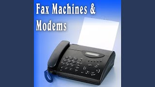 Fax Machine Modem Sound [upl. by Elrod]