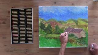 Oil Pastel Timelapse [upl. by Dagnah702]