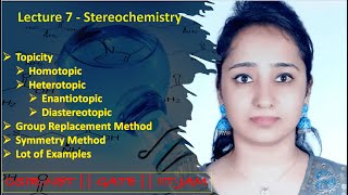 Stereochemistry  Topicity Homotopic Enantiotopic Diastereotopic  CSIRNETGATEIITJAM [upl. by Travax639]