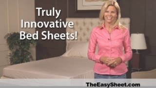 The Easy Sheet  Best Selling Patented Fitted Top Sheet [upl. by Atoel]