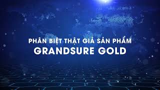 GRANDSURE GOLD  PHÂN BIỆT THẬT GIẢ [upl. by Tammie]