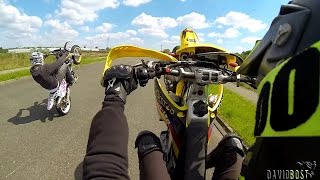 NEW RMZ 450 SUPERMOTO SNEAK PEAK [upl. by Ilocin]