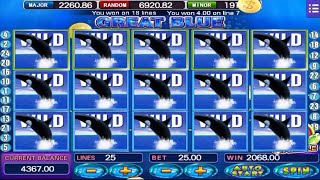 MEGA888 Online Slot Game Great Blue [upl. by Aimekahs]