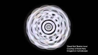 Singing Bowl Cymatics 1 [upl. by Eddra]