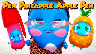 PIKOTARO  PPAP Pen Pineapple Apple Pen ⭐️ Funny parody by The Moonies ⭐️ Viral meme video [upl. by Ardnuat]