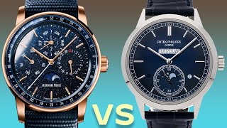 Patek Philippe 5236P Perpetual Calendar vs Audemars Piguet Code 1159 Perpetual Calendar [upl. by Shafer]