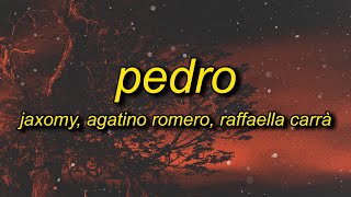 Pedro  Jaxomy Agatino Romero Raffaella Carrà Lyrics  pedro pedro pedro [upl. by Hairahs]