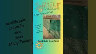 Build A Quilt Quilt Tips shorts buildaquilt patchwork inthehoop quiltingtips quilting [upl. by Aseuqram217]