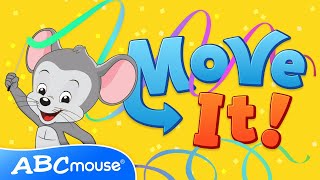 🎉 Lets Move with Streamers 🎈  Brain Break amp Movement for Kids  ABCmouse 🕺 [upl. by Ahsema]