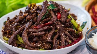 BETTER THAN TAKEOUT  Tender Beef Stir Fry Recipe [upl. by Arob]