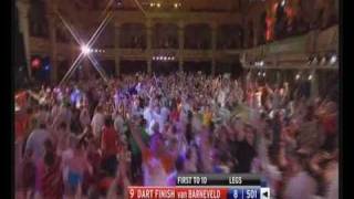 Raymond Van Barneveld 9 Dart Finish Stan James World Matchplay [upl. by Ahsieyk]